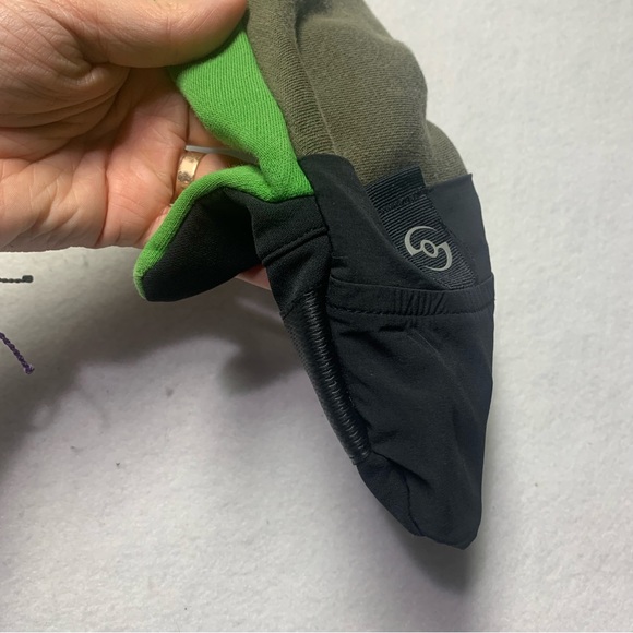 Loki All-Tech hoodie Sweatshirt built in mittens/face cover Marvel Green size 7 - Picture 9 of 12